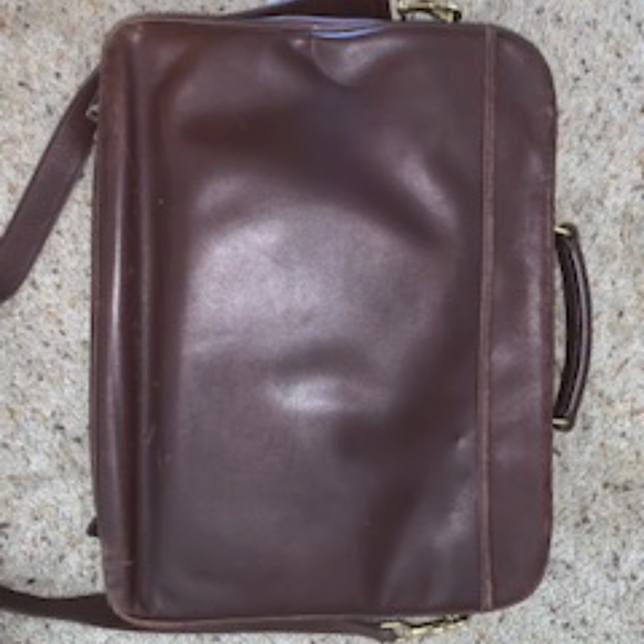 Coach Brand Leather Briefcase - Picture 8 of 8